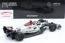 G. Russell Mercedes-AMG F1 W13 #63 5th Monaco GP Formel 1 2022 1:18 Minichamps