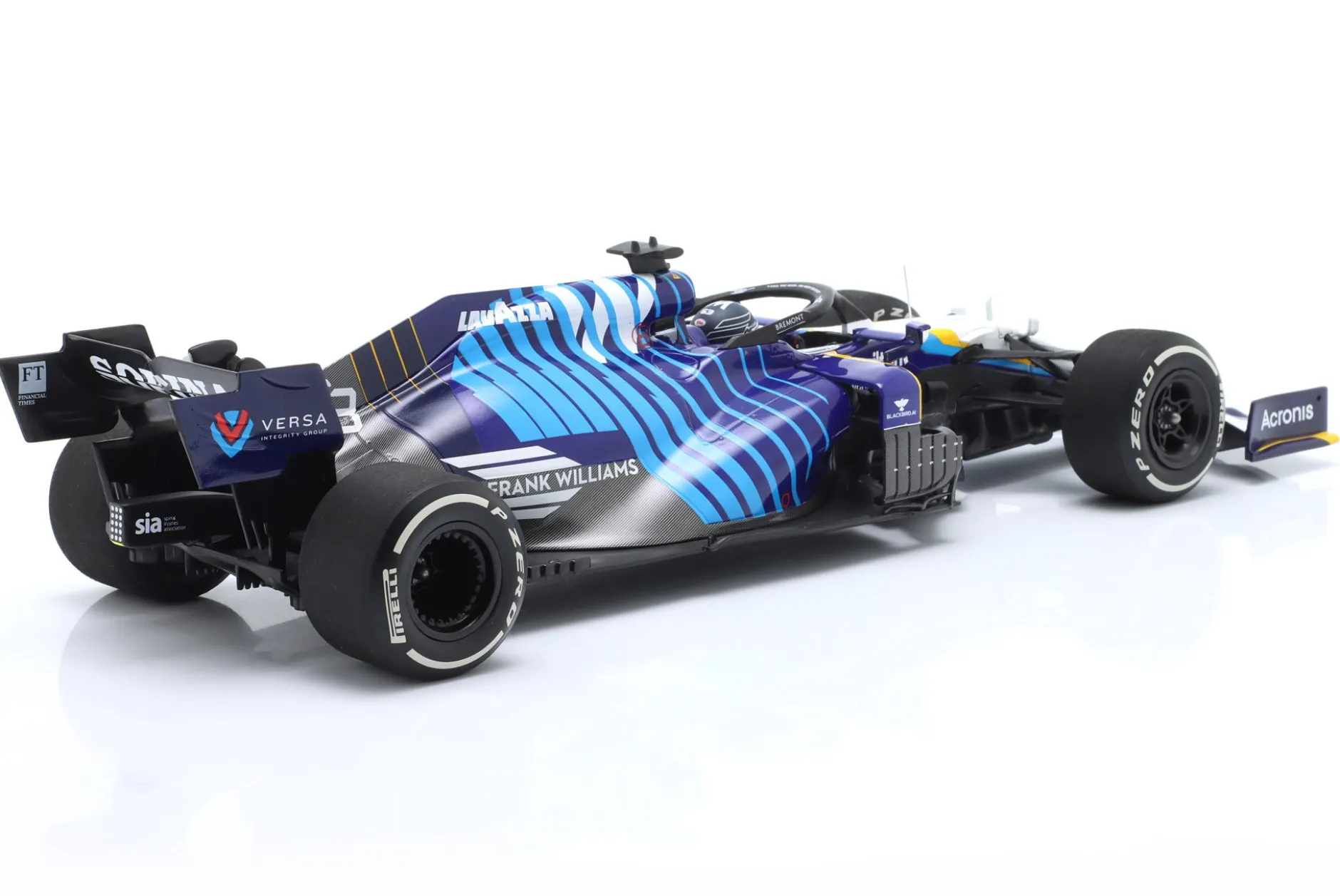 G. Russell Williams FW43B #63 Saudi Arabien GP Formel 1 2021 1:18 Minichamps