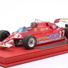 G. Villeneuve Ferrari 126CK #27 Long Beach USA GP Formel 1 1981 1:18 GP Replicas