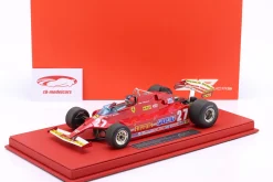 G. Villeneuve Ferrari 126CK #27 Long Beach USA GP Formel 1 1981 1:18 GP Replicas
