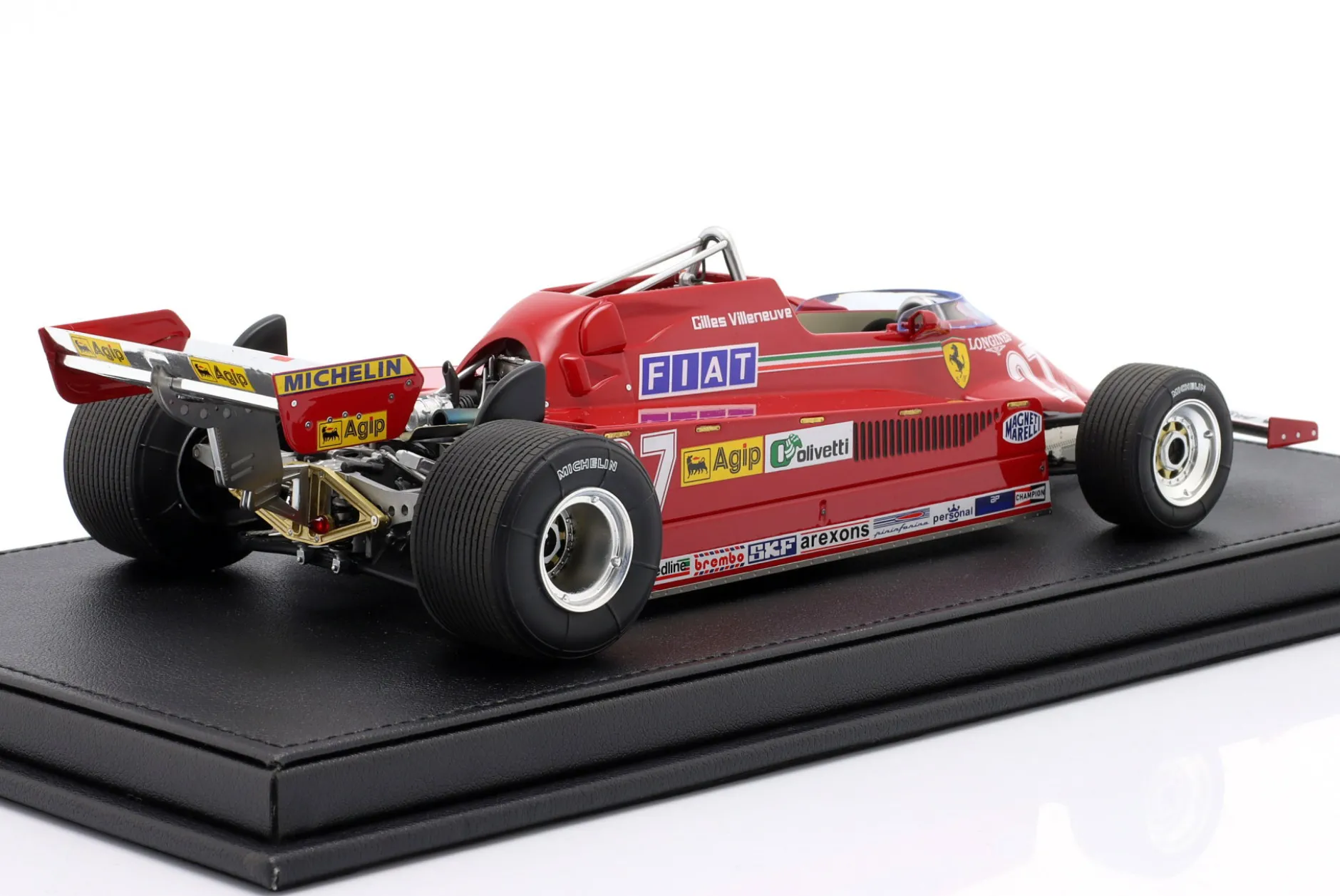 G. Villeneuve Ferrari 126CK #27 3rd Kanada GP Formel 1 1981 1:18 GP Replicas