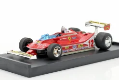 G. Villeneuve Ferrari 312 T4 #12 2nd Frankreich GP Formel 1 1979 1:43 Brumm