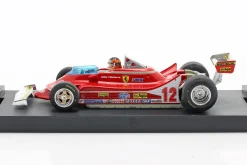 G. Villeneuve Ferrari 312 T4 #12 2. Platz GP Frankreich Formel 1 1979 1:43 Brumm