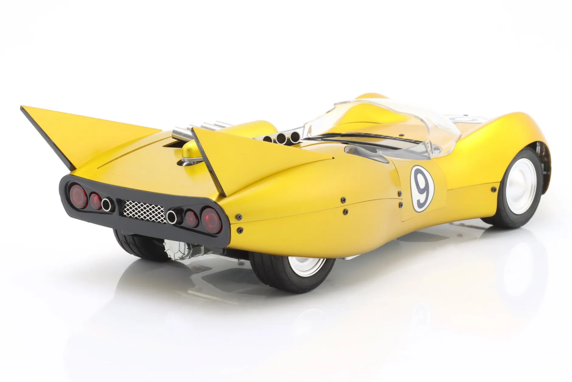 Hamilton Speed Racer Shooting Star #9 gelb 1:18 Schwyn Haas