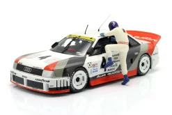 Hans-Joachim Stuck Audi Quattro Figur 1:18 FigurenManufaktur