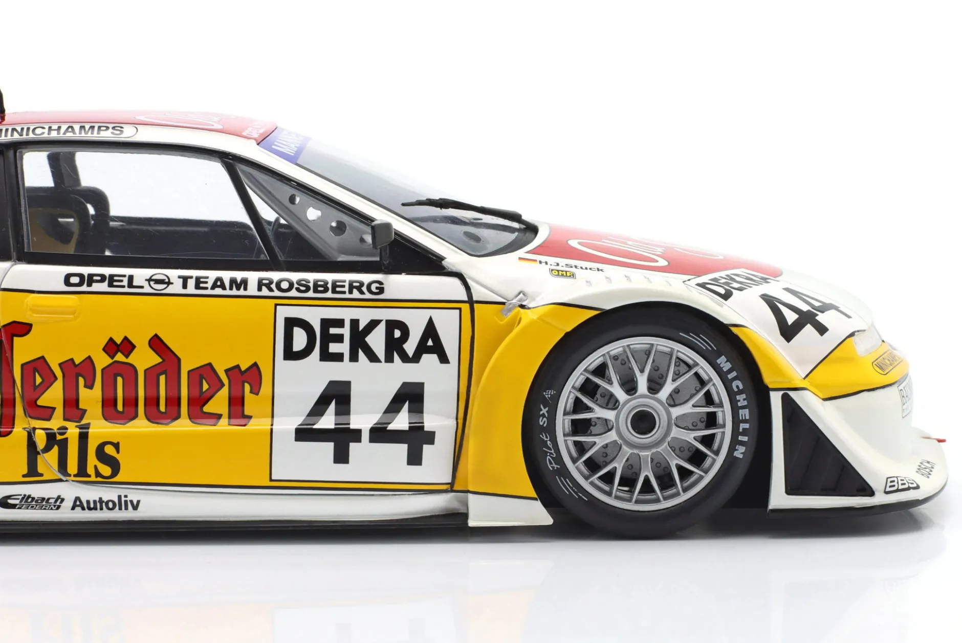 Hans-Joachim Stuck Opel Calibra V6 4×4 #44 Team Rosberg ITC 1996 1:18 WERK83