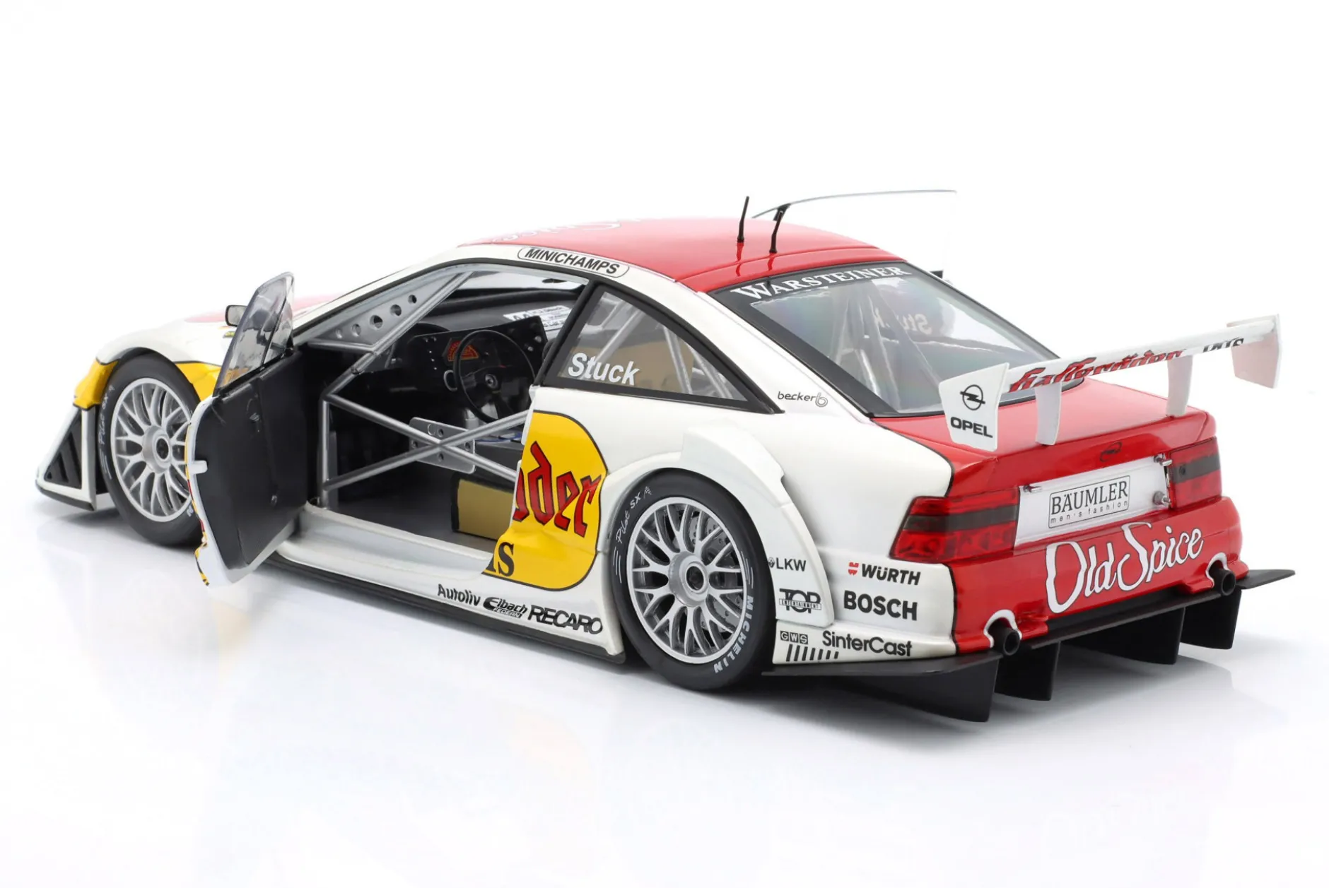 Hans-Joachim Stuck Opel Calibra V6 4×4 #44 Team Rosberg ITC 1996 1:18 WERK83