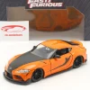 Han's Toyota GR Supra Fast & Furious 9 (2021) orange / schwarz 1:24 Jada Toys