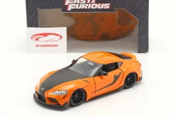 Han's Toyota GR Supra Fast & Furious 9 (2021) orange / schwarz 1:24 Jada Toys