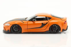 Han's Toyota GR Supra Fast & Furious 9 (2021) orange / schwarz 1:24 Jada Toys