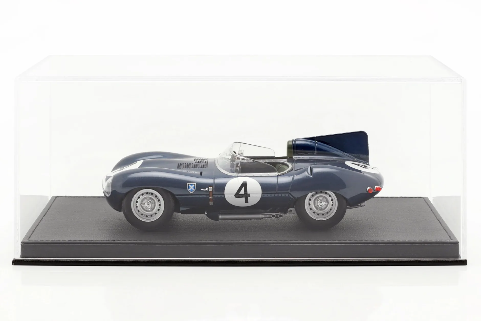 Hochwertige Acryl Vitrine für Modellautos im Maßstab 1:18 schwarz BBR