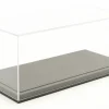 Hochwertige Acryl Vitrine für Modellautos im Maßstab 1:18 hellgrau BBR