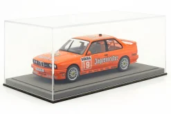 Hochwertige Acryl Vitrine für Modellautos im Maßstab 1:18 hellgrau BBR
