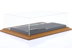Hochwertige Acryl Vitrine mit Diorama-Bodenplatte Ocean Drive 1:24 / 1:18 Atlantic