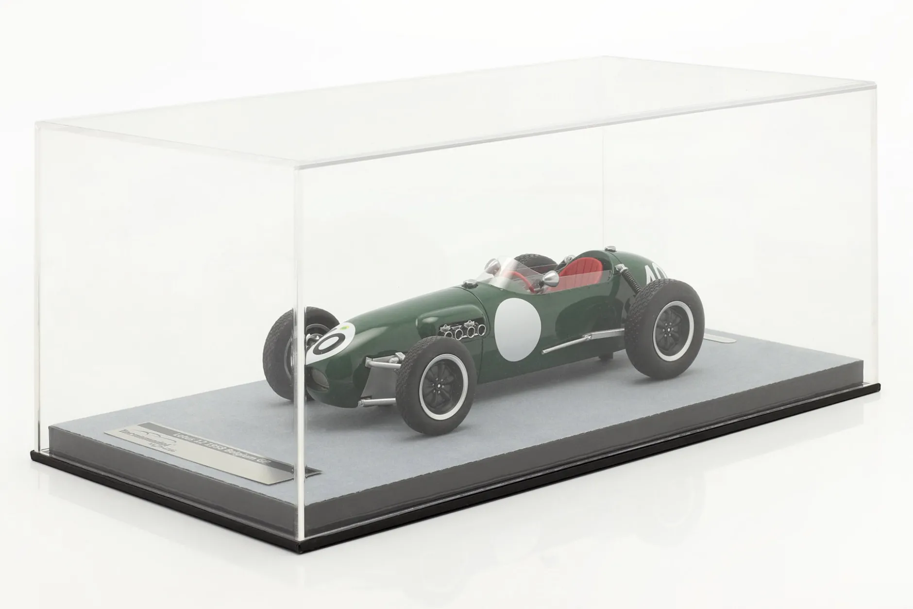 Hochwertige Acryl Vitrinenhaube für Modellautos im Maßstab 1:18 Tecnomodel