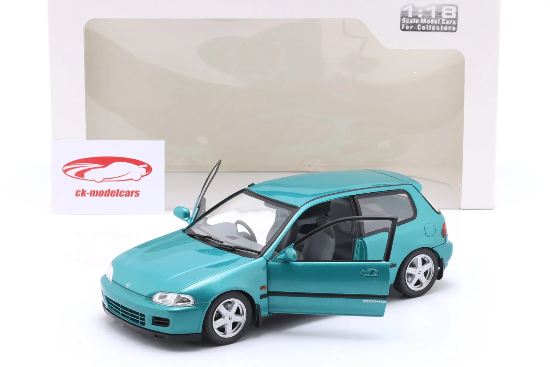 Honda Civic (EG6) Baujahr 1991 grün metallic 1:18 Solido