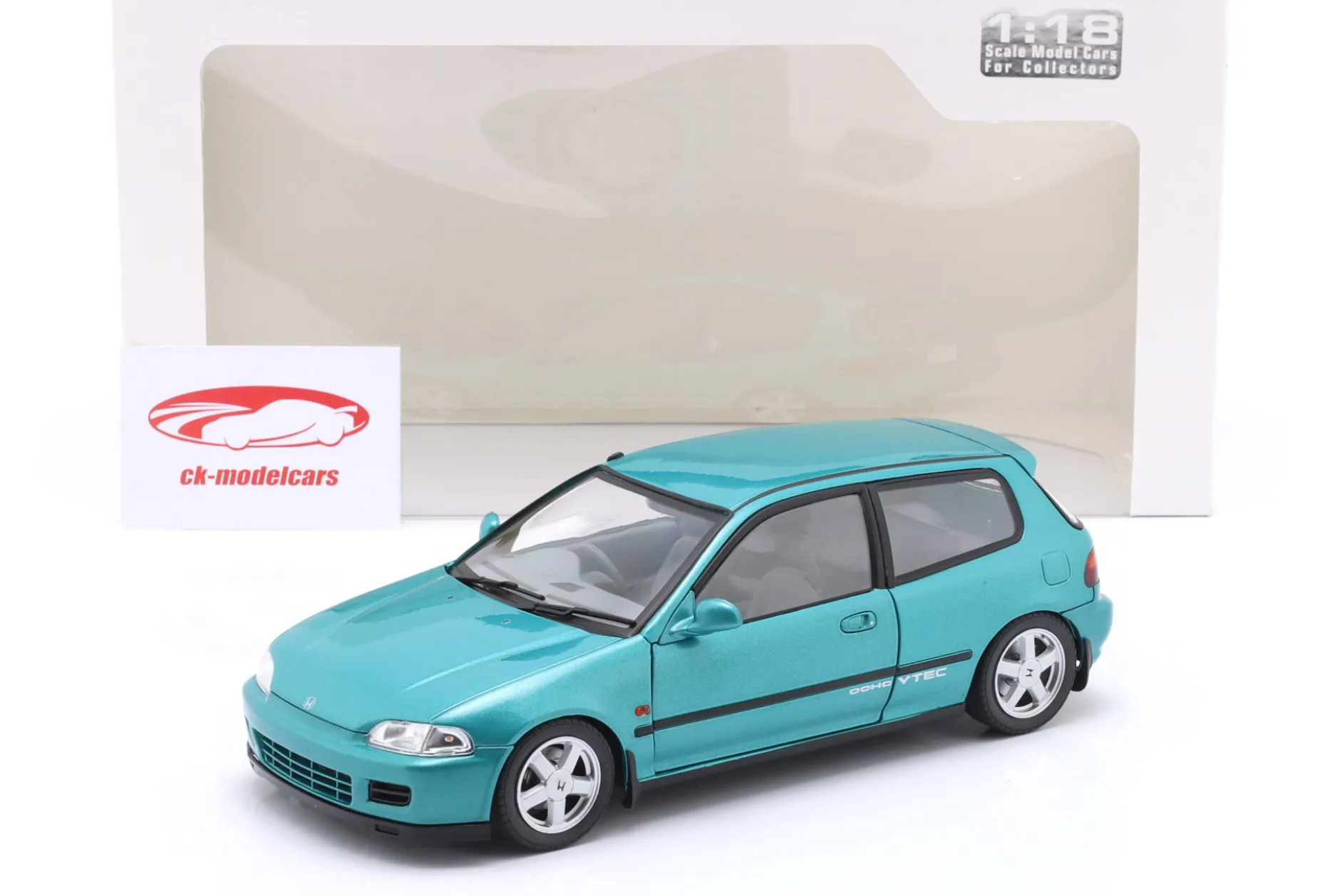 Honda Civic (EG6) Baujahr 1991 grün metallic 1:18 Solido