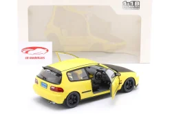 Honda Civic EG6 Spoon Baujahr 1991 gelb 1:18 Solido