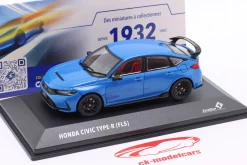 Honda Civic Type R (FL5) Baujahr 2022 racing blau 1:43 Solido