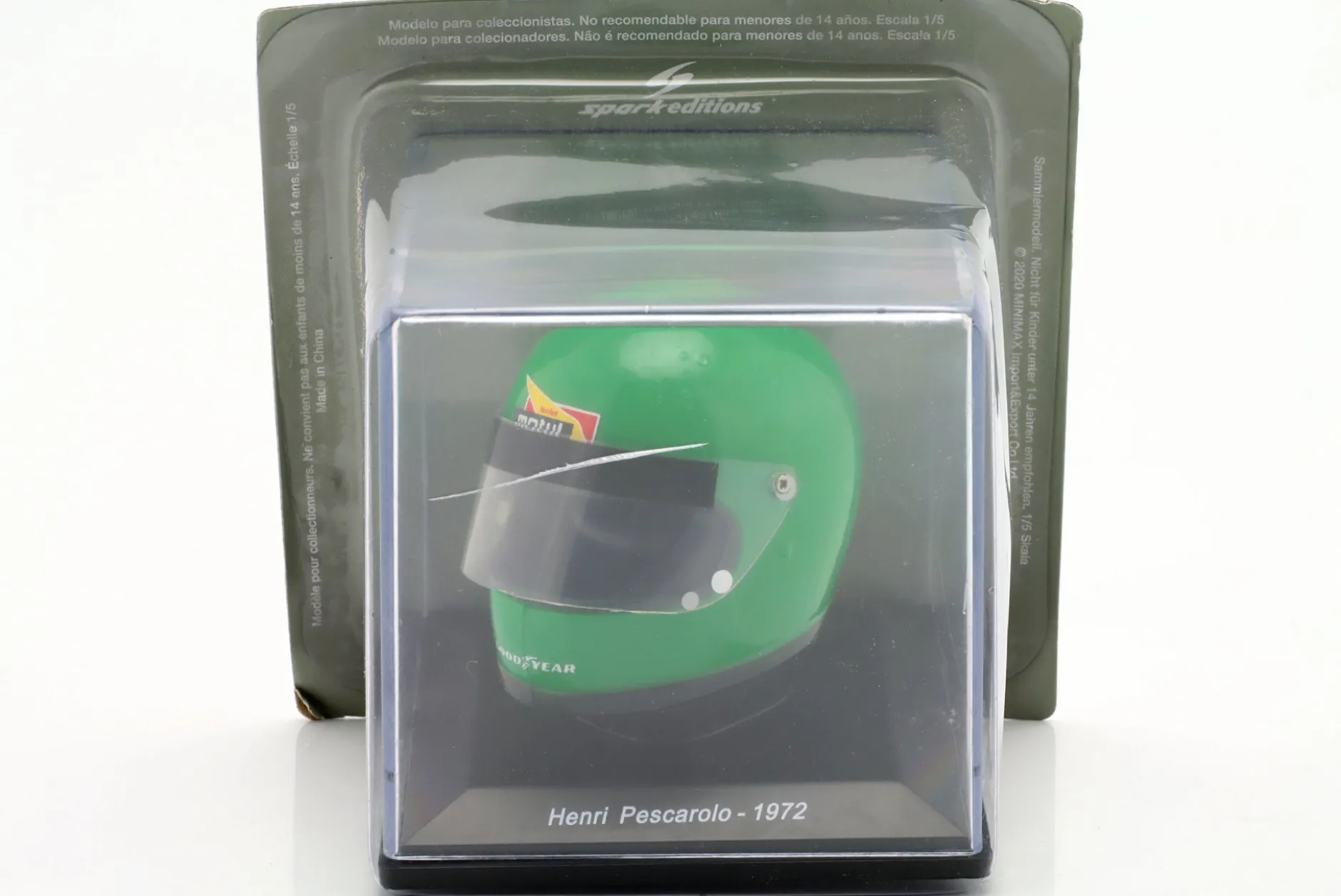 H. Pescarolo #24 Williams Motul Formel 1 1972 Helm 1:5 Spark Editions / 2. Wahl