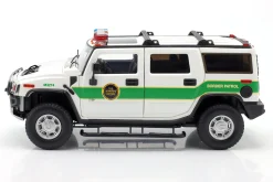 Hummer H2 US Border Patrol 2003 weiß / grün 1:18 Highway61