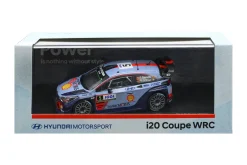 Hyundai i20 Coupe WRC #5 Winner Rallye Tour de Corse 2017 Neuville, Gilsoul 1:43 Ixo