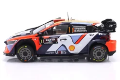Hyundai i20 N Rally1 #1 3rd Safari Rallye 2025 Neuville, Wydaeghe 1:18 Ixo