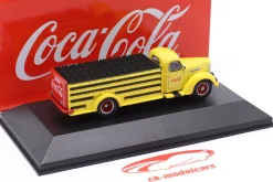 International KB8 Coca-Cola Lieferwagen Baujahr 1948 gelb 1:72 Edicola