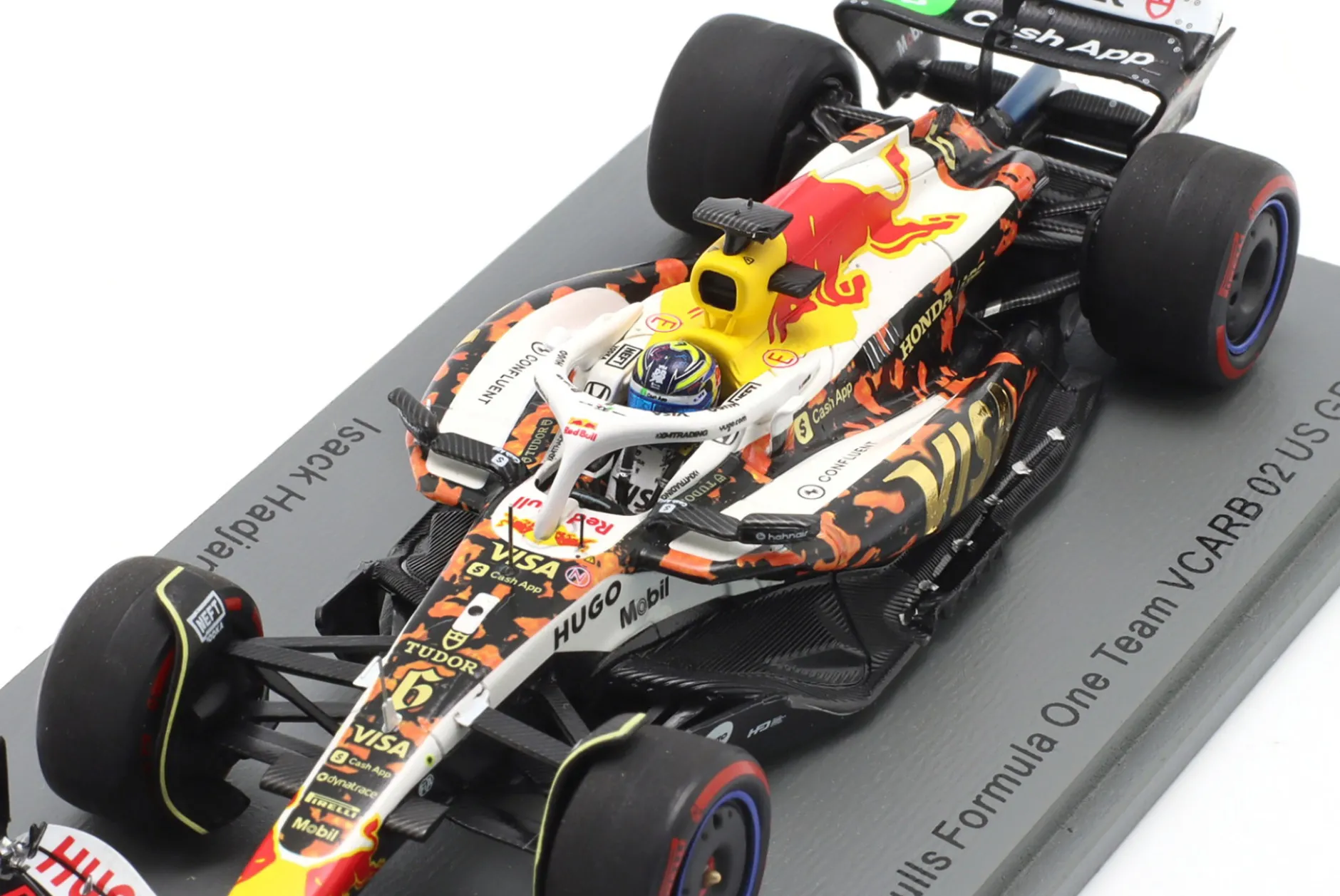 Isack Hadjar Racing Bulls VCARB 02 #6 USA GP Formel 1 2025 1:43 Spark