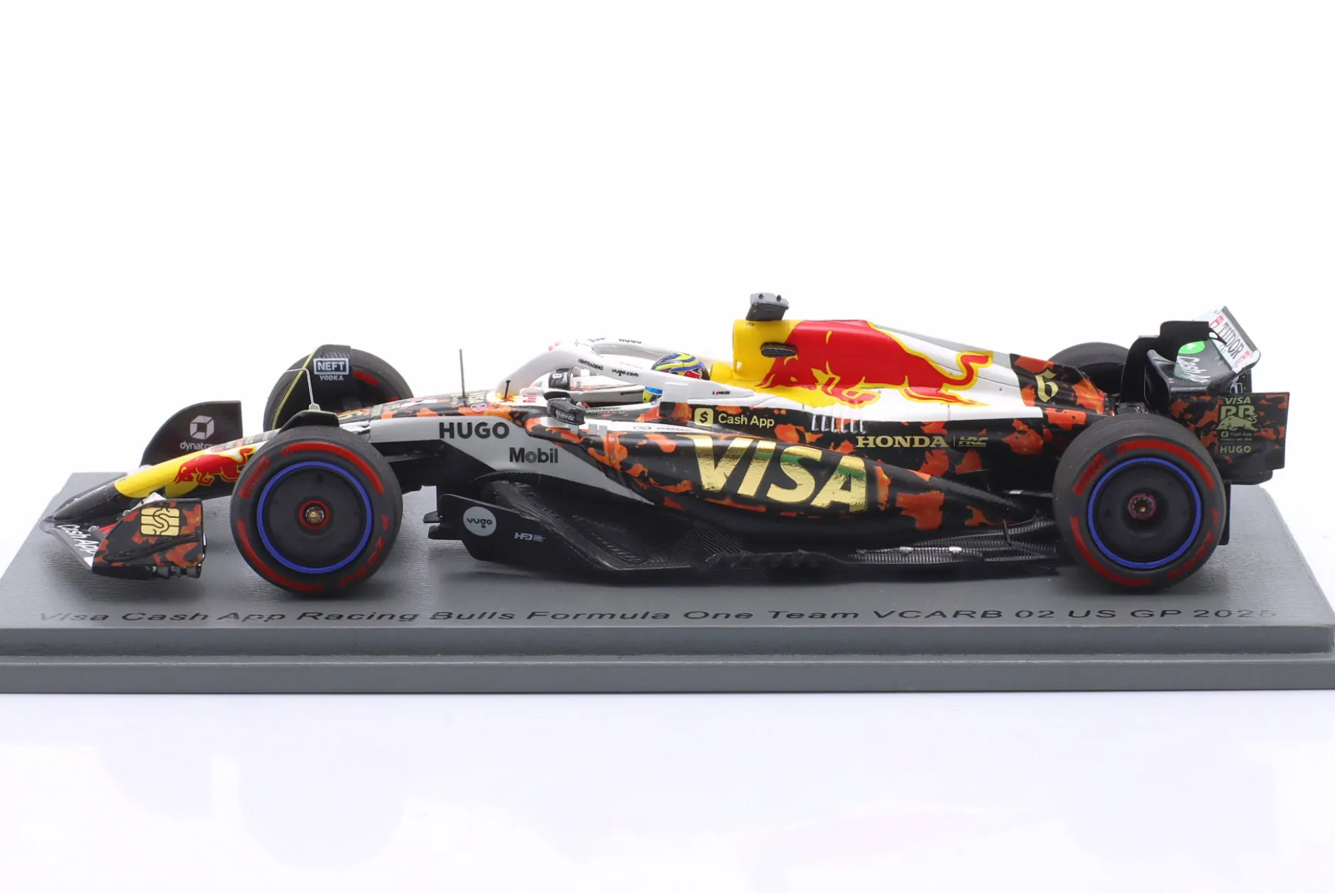 Isack Hadjar Racing Bulls VCARB 02 #6 USA GP Formel 1 2025 1:43 Spark