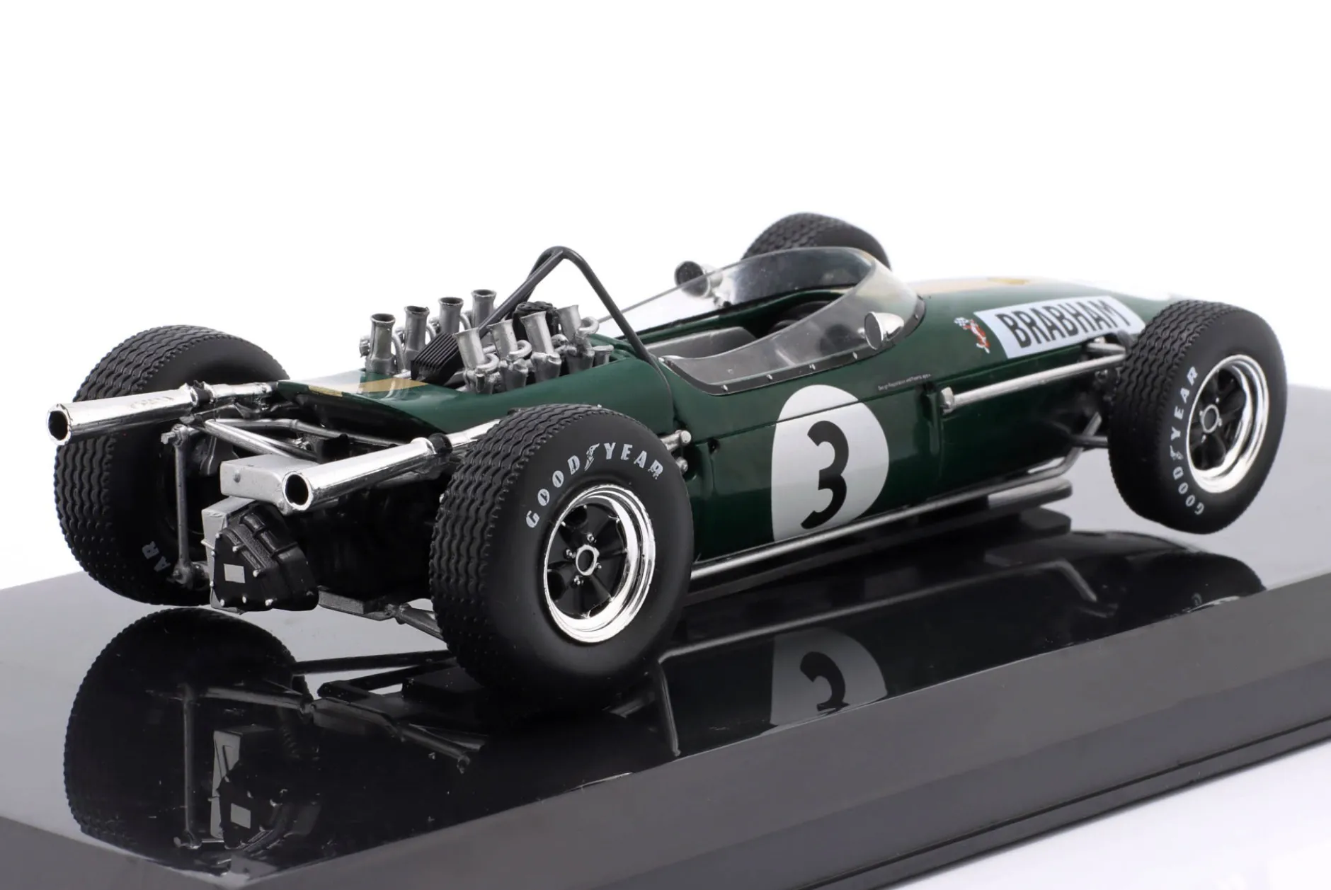 Jack Brabham Brabham BT19 #3 Formel 1 Weltmeister 1966 1:24 Premium Collectibles