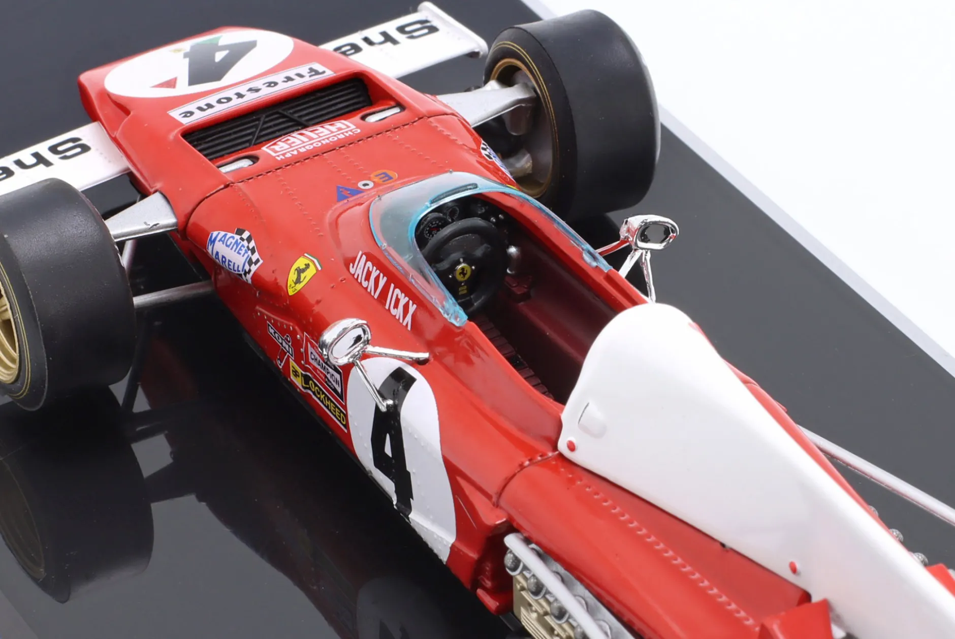 Jacky Ickx Ferrari 312B2 #4 Formel 1 1972 1:24 Premium Collectibles