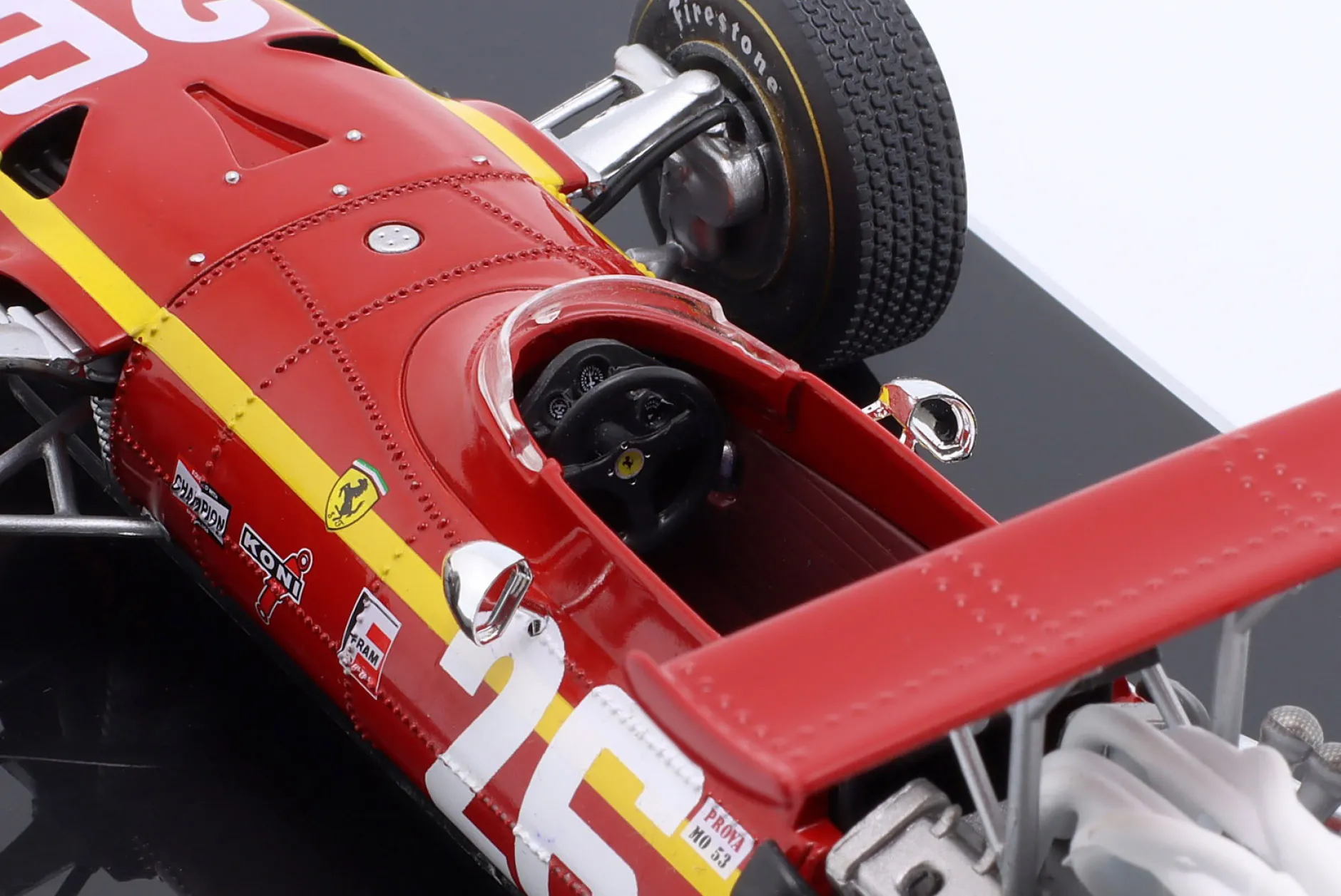 Jacky Ickx Ferrari 312 F1 68 #26 Formel 1 1968 1:24 Premium Collectibles