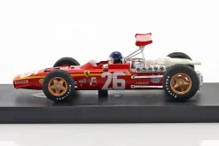 Jacky Ickx Ferrari 312 F1 #26 Winner Frankreich GP Formel 1 1968 mit Fahrerfigur 1:43 Brumm