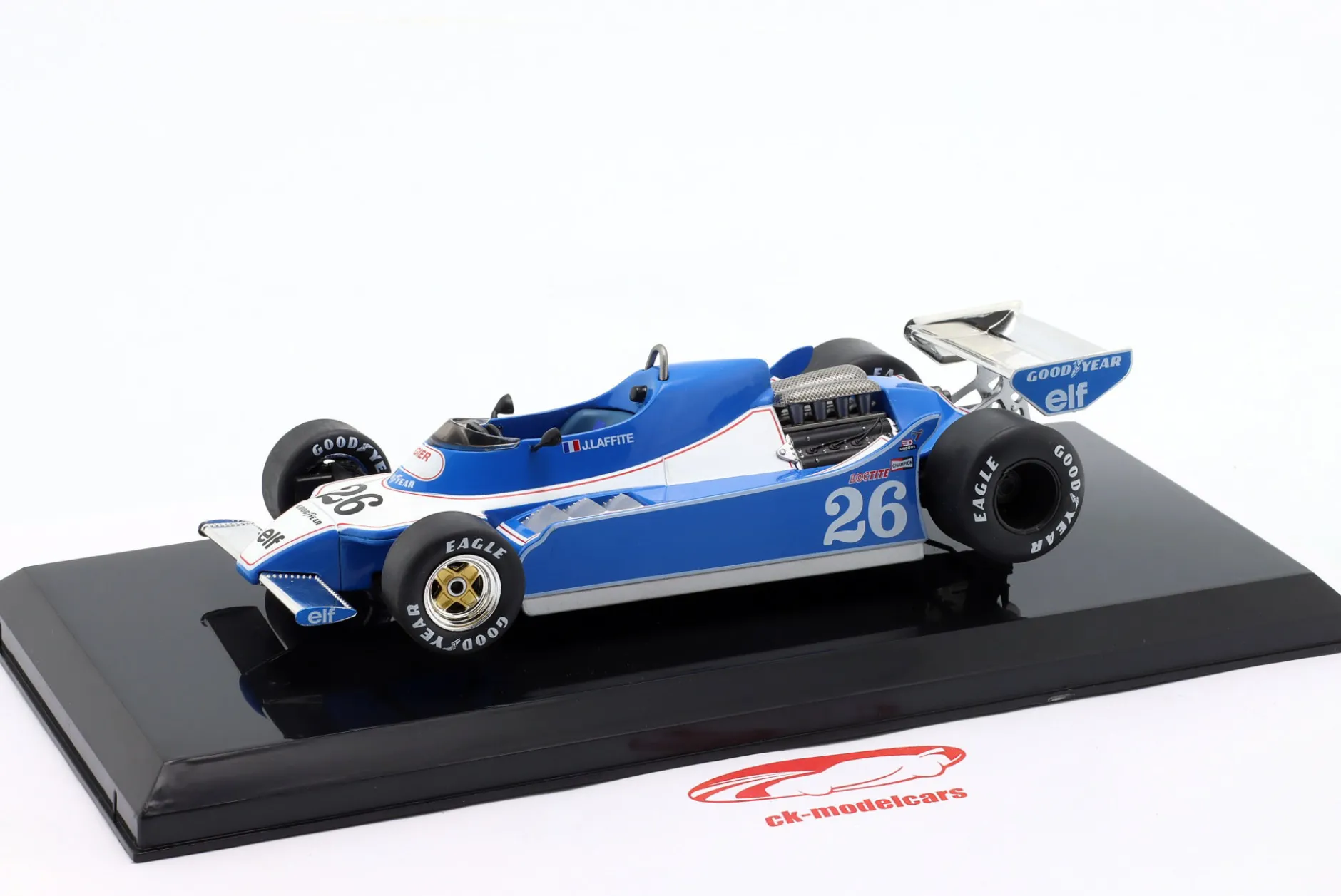 Jacques Laffite Ligier JS11 #26 Formel 1 1979 1:24 Premium Collectibles
