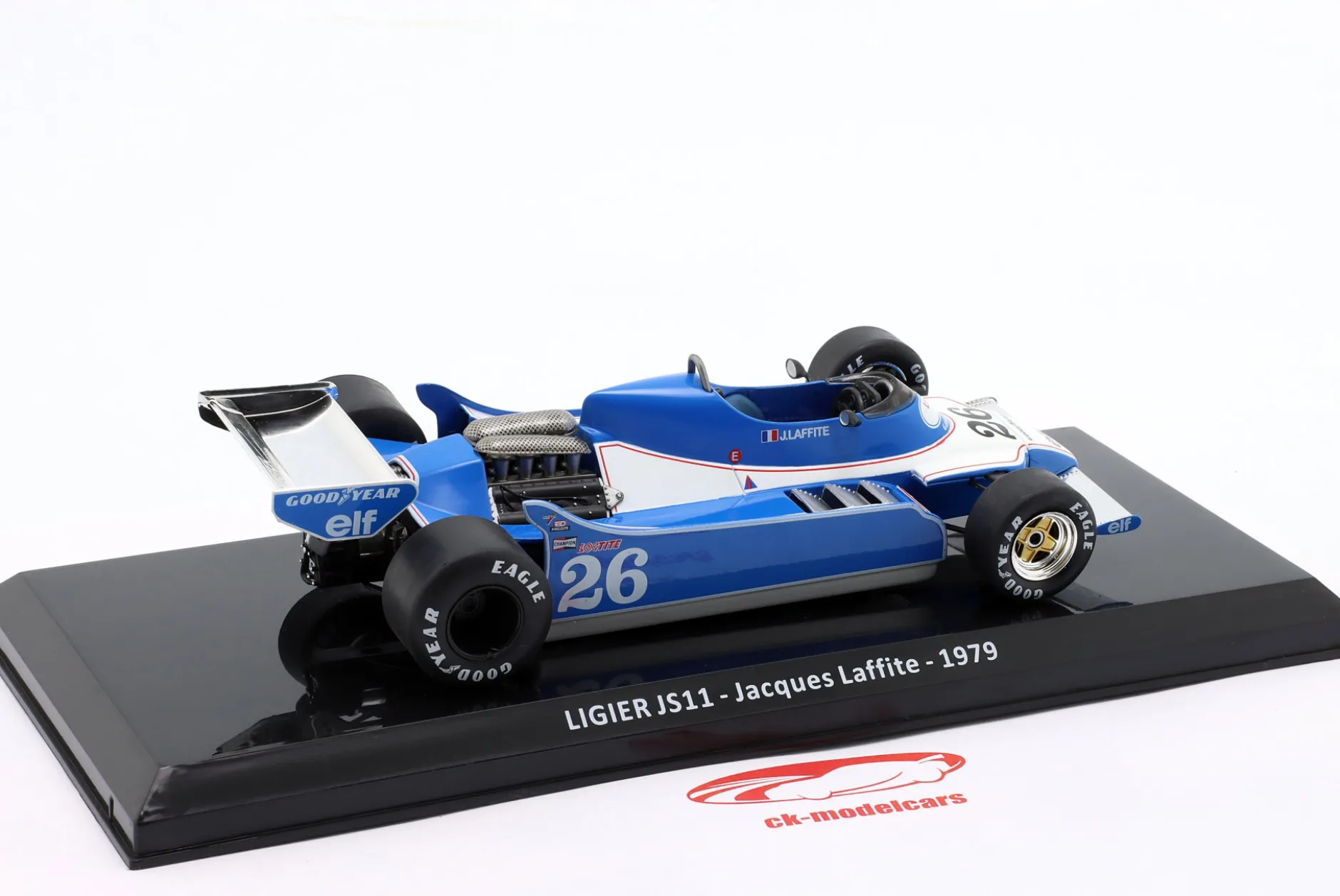 Jacques Laffite Ligier JS11 #26 Formel 1 1979 1:24 Premium Collectibles