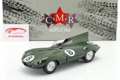 Jaguar D-Type #8 24h LeMans 1955 Beauman, Dewis 1:18 CMR