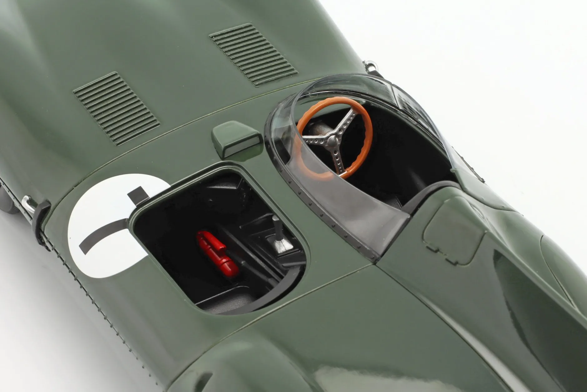 Jaguar D-Type #7 24h LeMans 1955 Tony Rolt, Duncan Hamilton 1:18 CMR