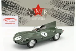 Jaguar D-Type #7 24h LeMans 1955 Tony Rolt, Duncan Hamilton 1:18 CMR