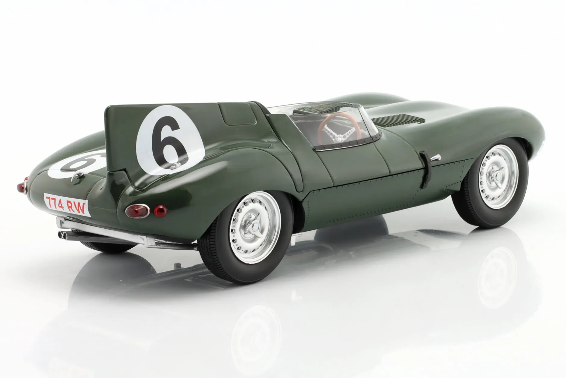 Jaguar D-Type #6 Sieger 24h LeMans 1955 Mike Hawthorn, Ivor Bueb 1:18 CMR