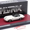 Jaguar E-Type Roadster Italsuisse / Frua Closed Top Baujahr 1964 weiß 1:43 Matrix