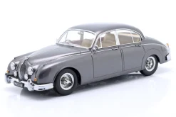 Jaguar MK II 3.8 RHD Baujahr 1959 dunkelgrau metallic 1:18 KK-Scale