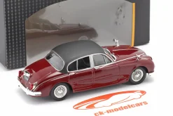 Jaguar MK II TV-Serie Inspector Morse (1987-2000) dunkelrot 1:43 Cararama