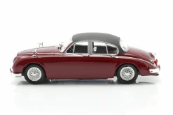 Jaguar MK II TV-Serie Inspector Morse (1987-2000) dunkelrot 1:43 Cararama