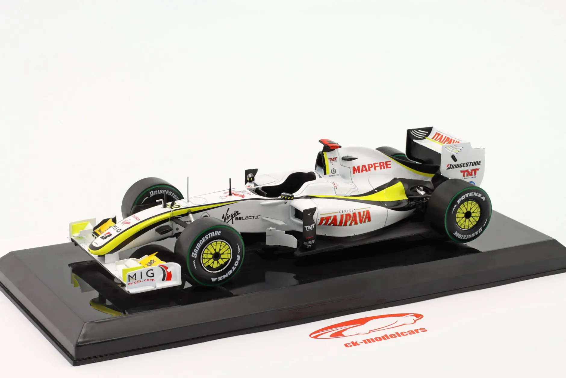 J. Button Brawn BGP 001 #22 Formel 1 Weltmeister 2009 1:24 Premium Collectibles