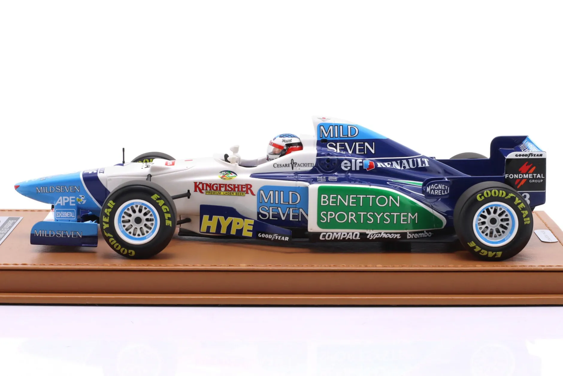 Jean Alesi Benetton B196 #3 3rd Argentinien GP Formel 1 1996 1:18 Tecnomodel