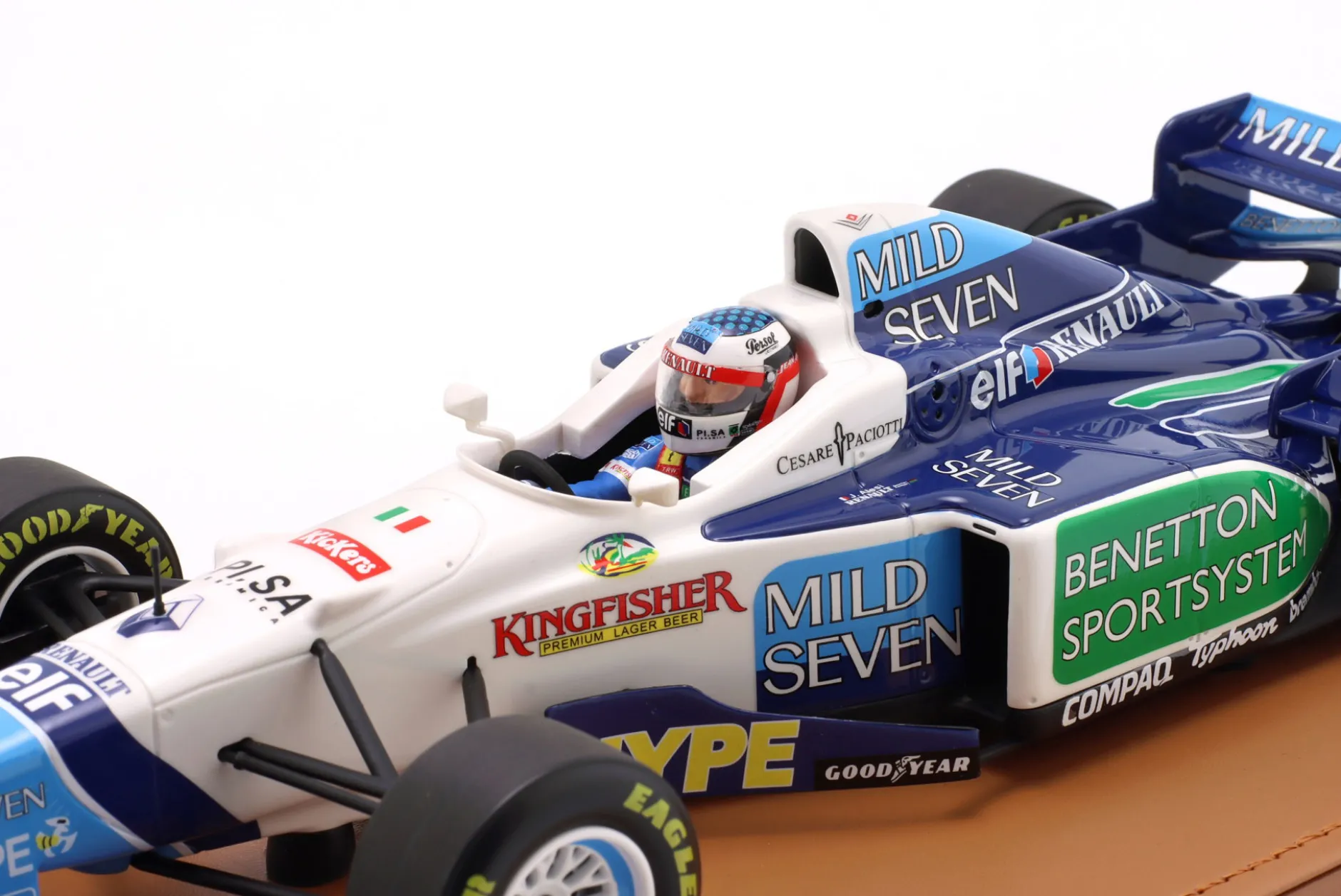 Jean Alesi Benetton B196 #3 3rd Argentinien GP Formel 1 1996 1:18 Tecnomodel