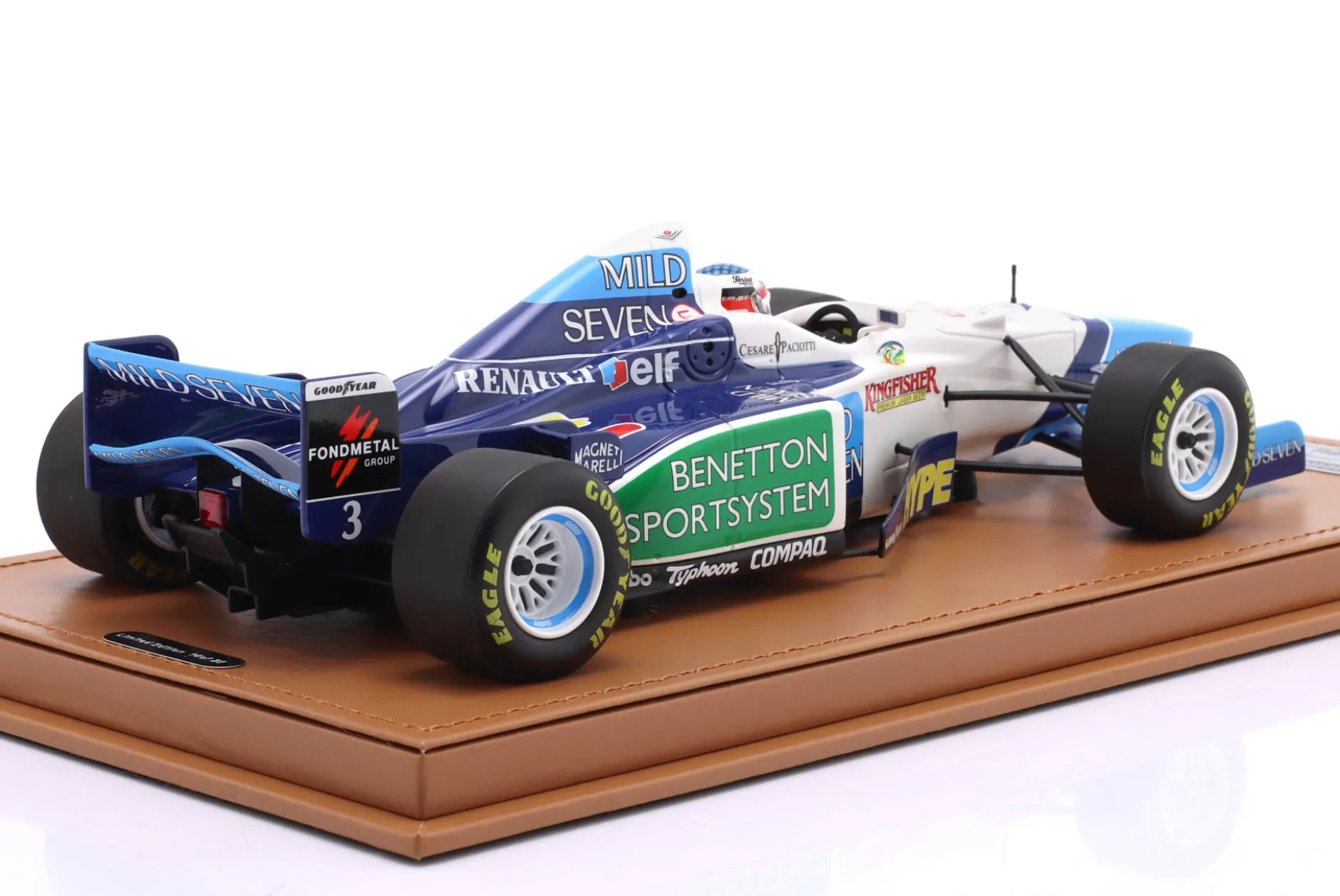 Jean Alesi Benetton B196 #3 3rd Argentinien GP Formel 1 1996 1:18 Tecnomodel