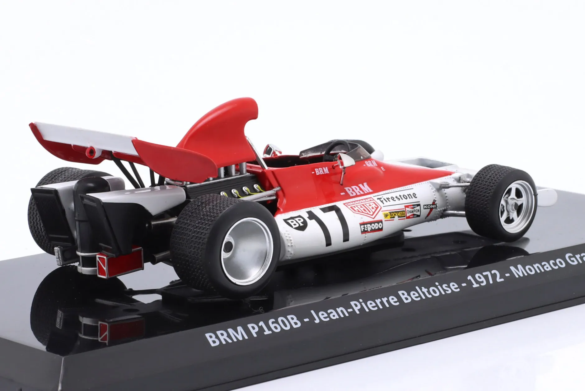 Jean-Pierre Beltoise BRM P160B #17 Sieger Monaco GP Formel 1 1972 1:24 Premium Collectibles