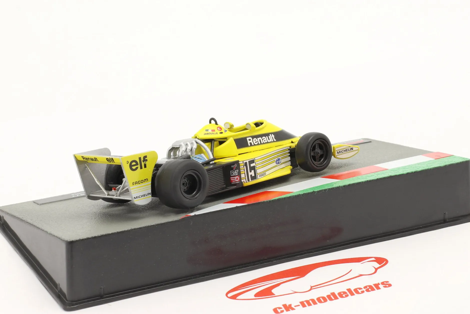 Jean-Pierre Jabouille Renault RS01 #15 Formel 1 1977 1:43 Altaya